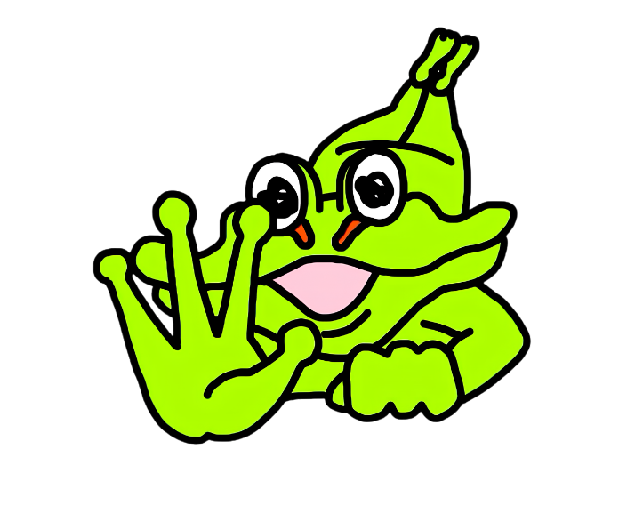 Hoppy waving